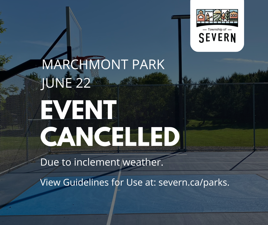 Event cancelled on June 22