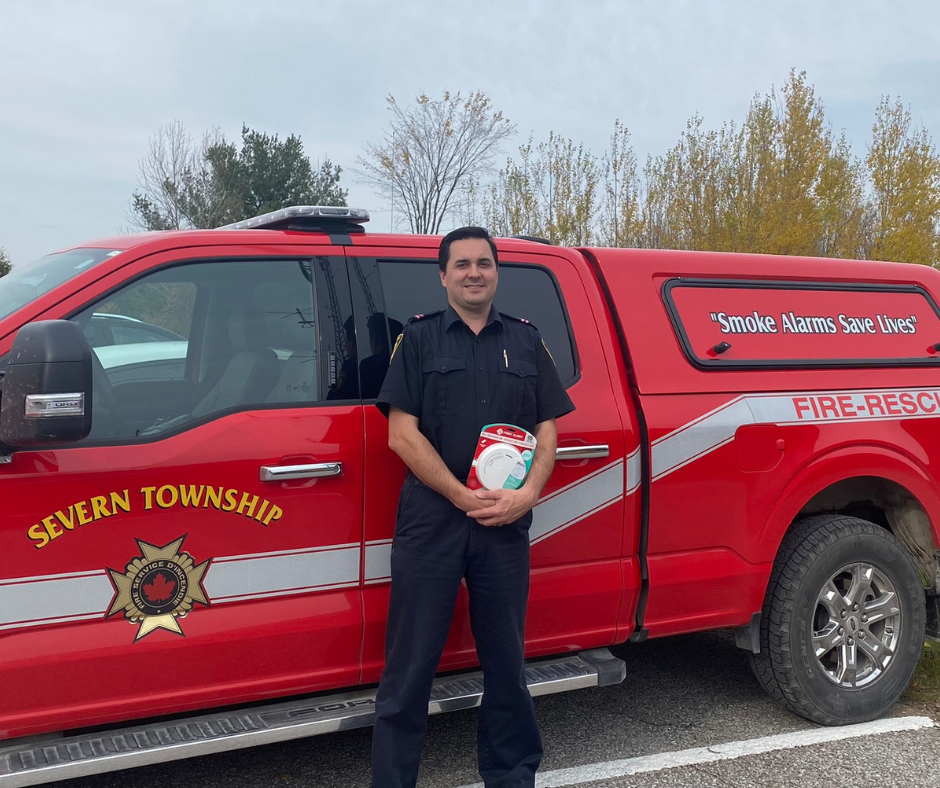 Severn's Fire Prevention Office Jake Hawkins