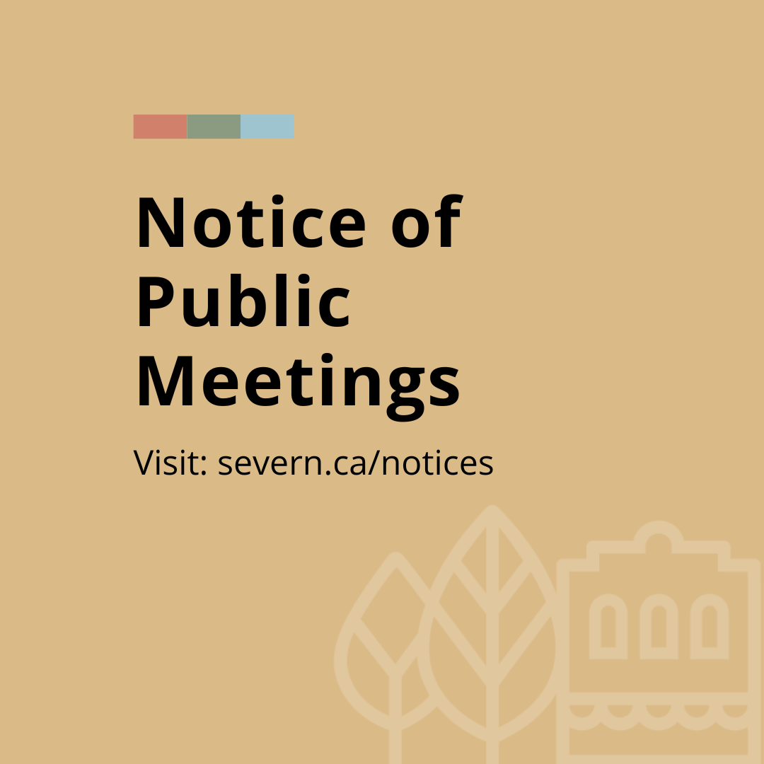 Notice of Public Meetings