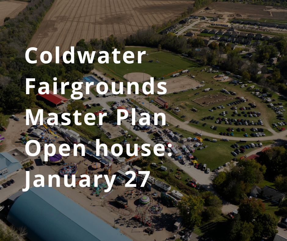 Coldwater Fairgrounds Master Plan Open House on January 27