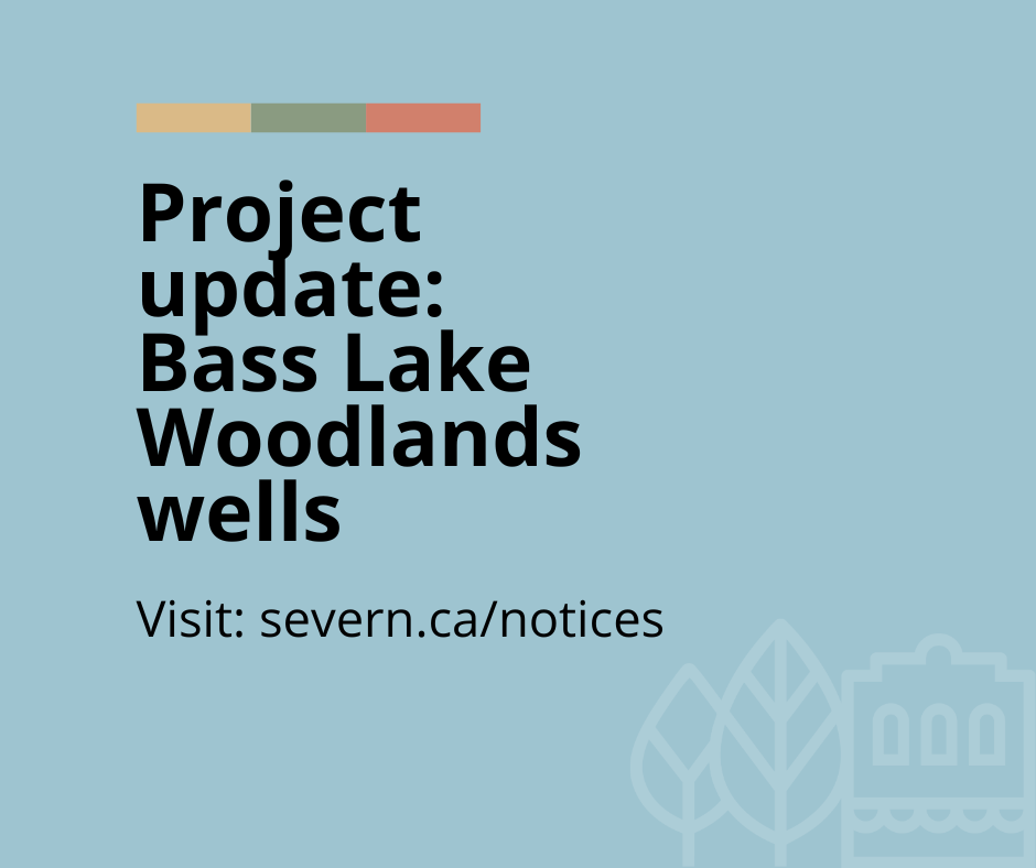 Project update: Bass Lake Woodlands wells