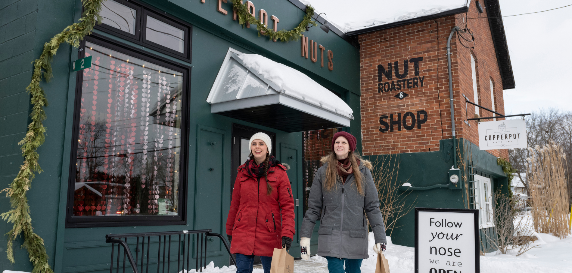 two shoppers in Coldwater